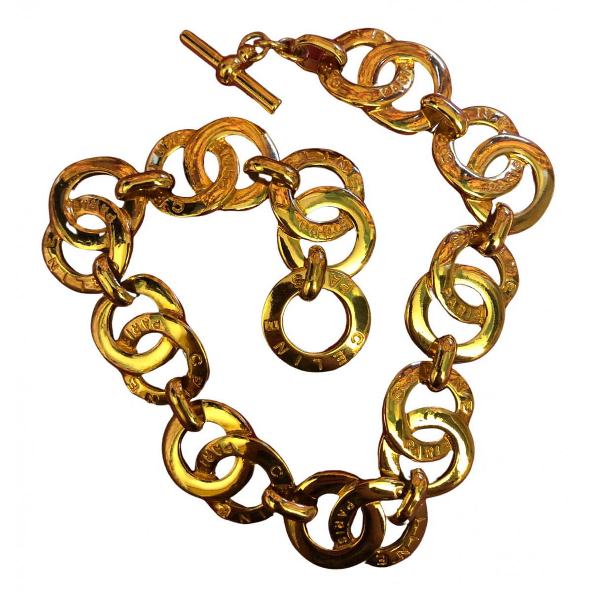 Necklace Celine Gold in Metal - 18452338
